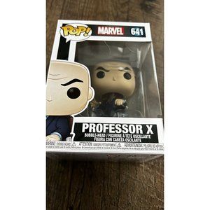 Marvel Professor X #641 Funko Pop. With Protector.